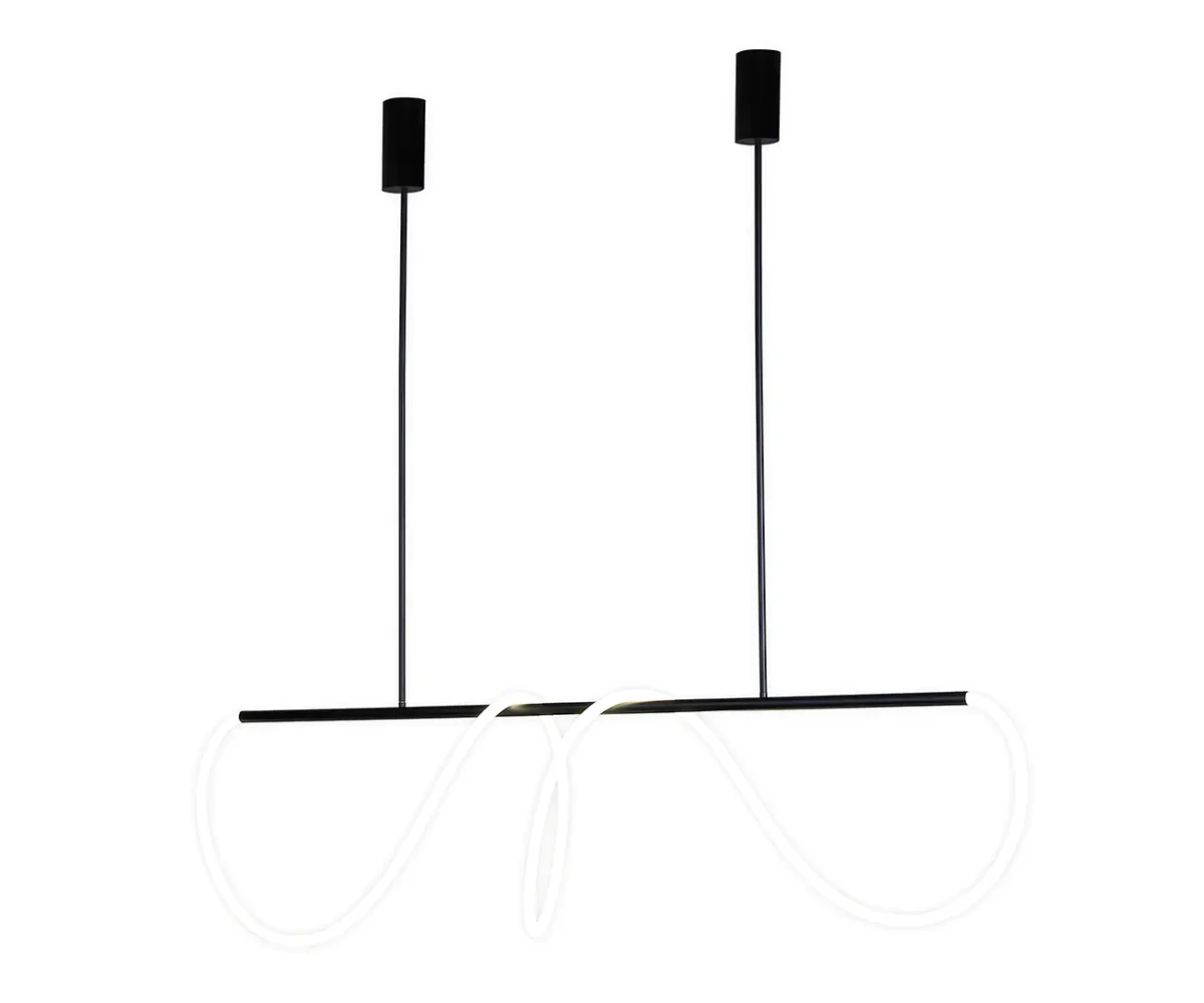 08041-150,19(4000K) Подвес димм. Далия черный — изображение 1