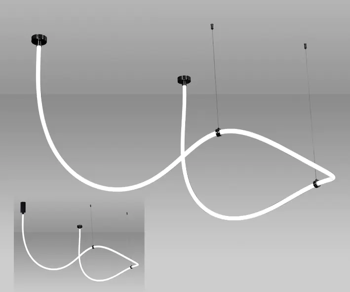 00021219 08031-400,19 Подвес Венди черный — изображение 1