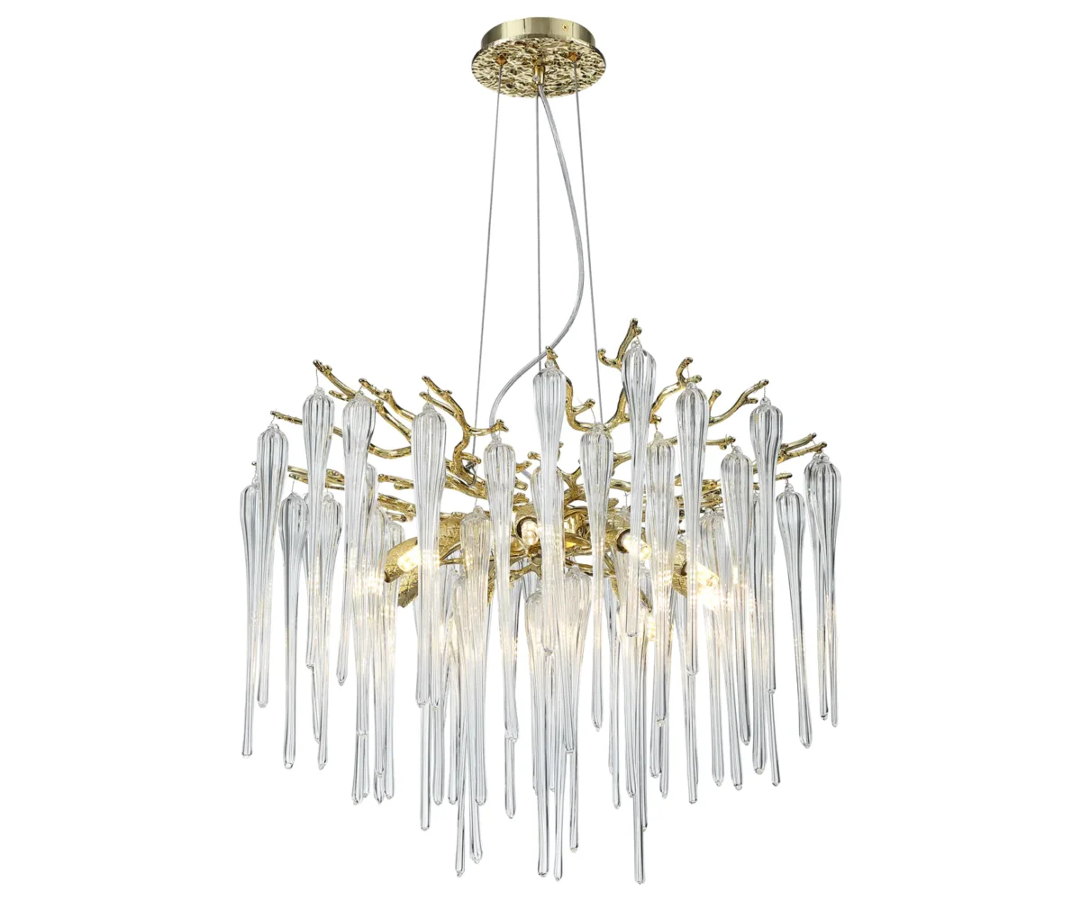 07874-80,33 Люстра Грейни золото — изображение 1