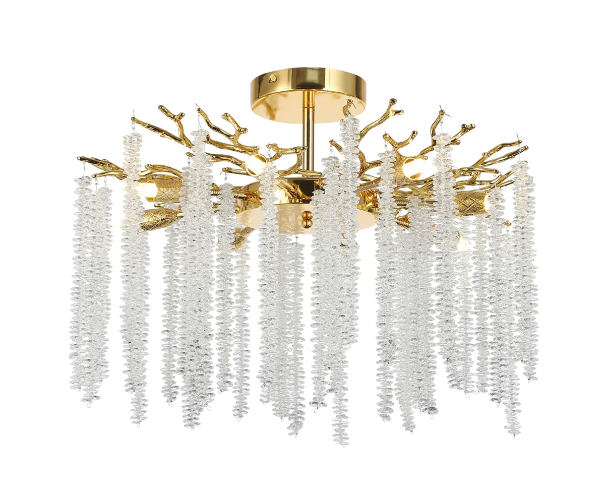 07871-60PD,33 Люстра Шанти золото — изображение 1