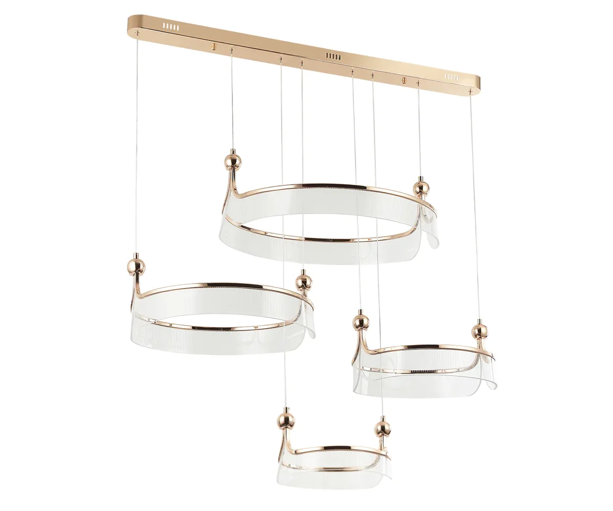 00021654 08045-80+60+50+40,37 Подвес Риваль франц. золото — изображение 1