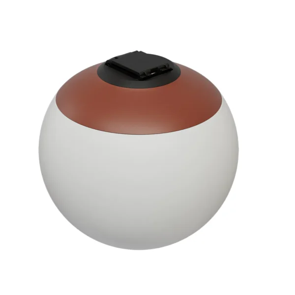 6424-1,06 Трековый светильник Сатори терракотовый