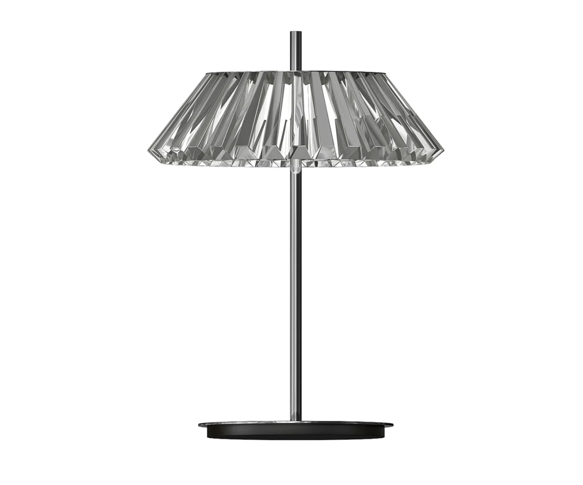 07721-T,19(16) Настольная лампа Ивина черный/серый — изображение 1