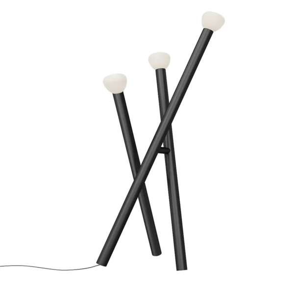 07722-F,19 Торшер Риволи черный