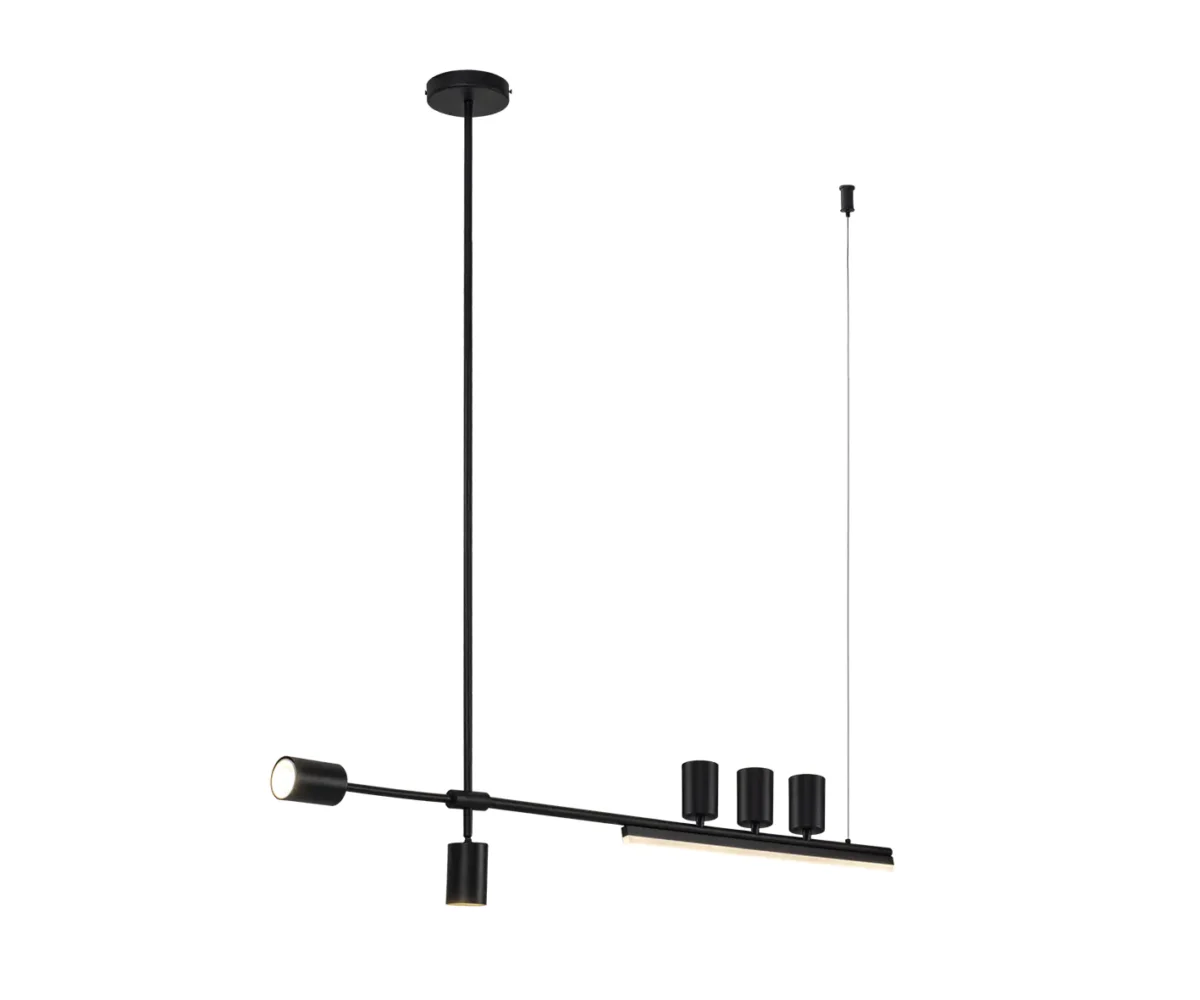 07618-120,19 Люстра Рия черный L120 — изображение 1