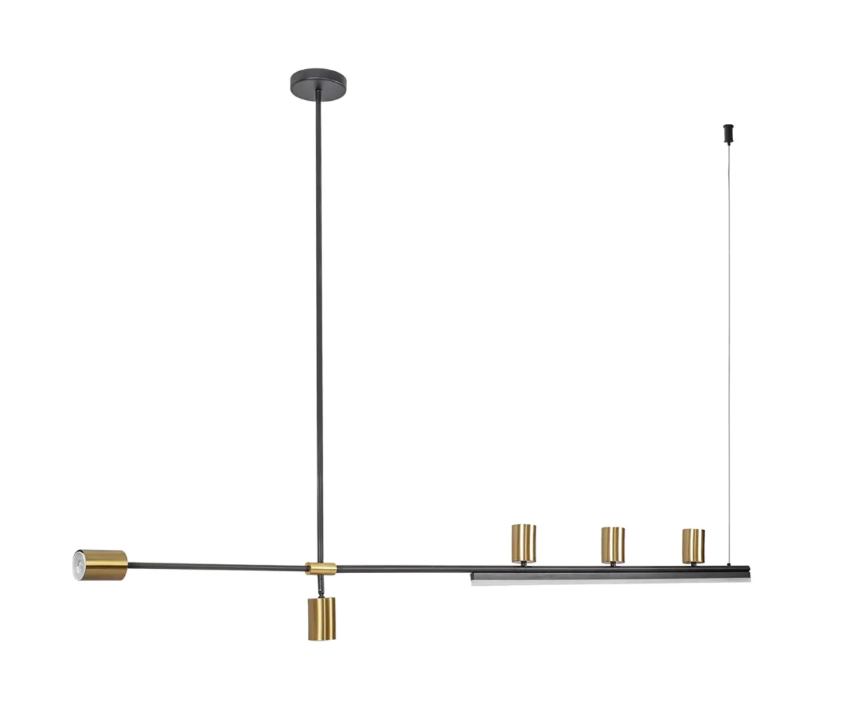 07618-120,36 Люстра Рия латунь L120 — изображение 1