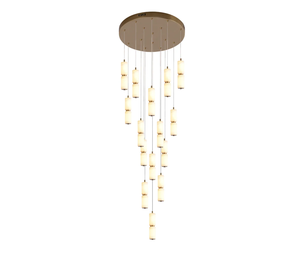 07528-15A,36 Люстра каскадная Бейла латунь d50 — изображение 1