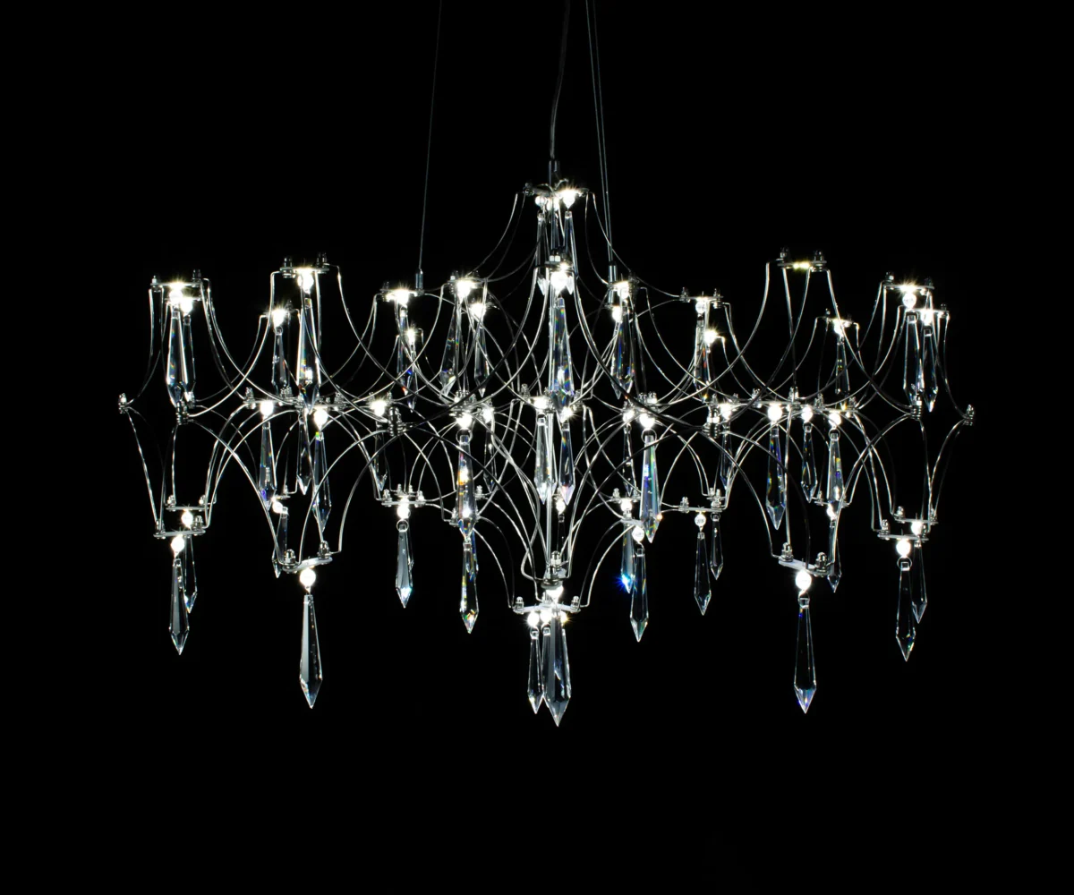 00022459 07882-63,02(21) Люстра димм. Галанта хром — изображение 1