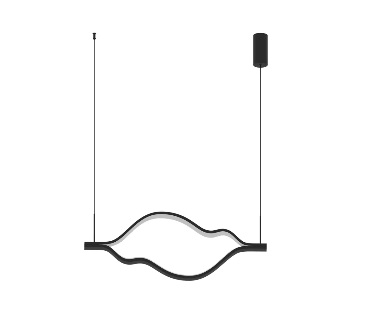00022568 08258-100,19P Подвес Линн черный — изображение 1