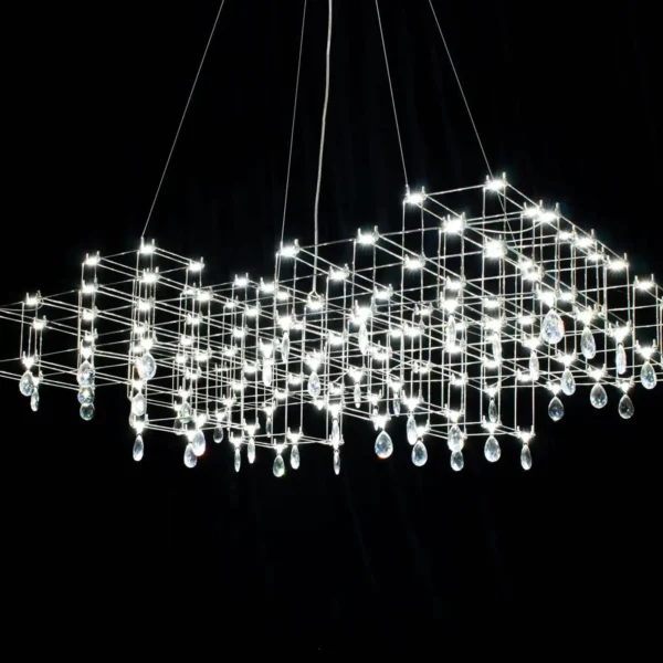 07887-A,02(21) Люстра димм. Галанта хром