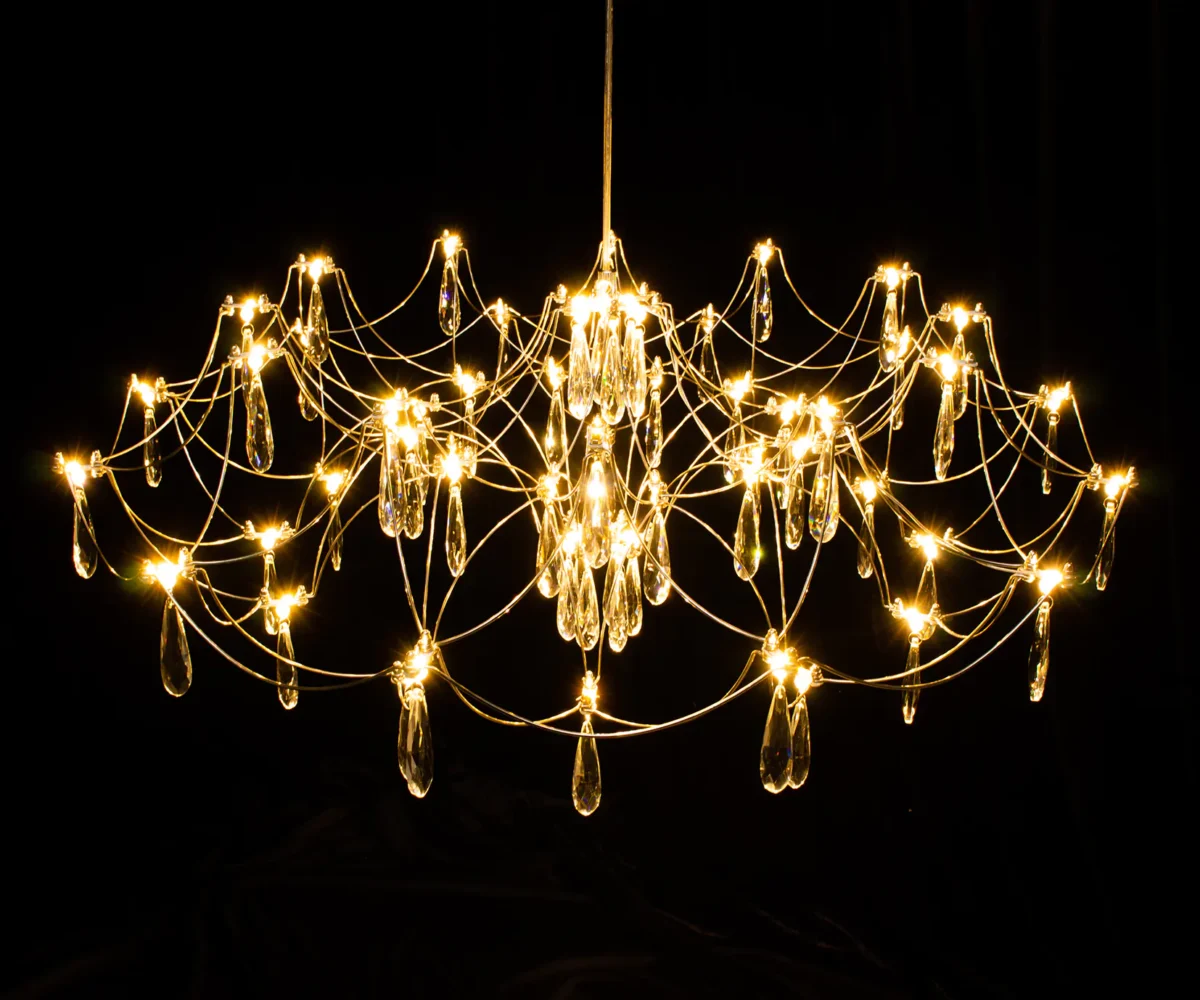 00022973 07889-80,33(21) Люстра димм. Галанта золото — изображение 1