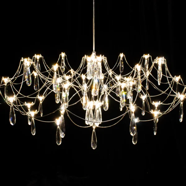 07889-80,02(21) Люстра димм. Галанта хром