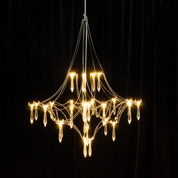 07881-60,02(21) Люстра димм. Галанта хром