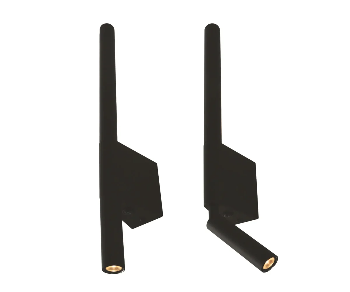 00023064 08079,19 Настенный светильник Прани черный — изображение 1