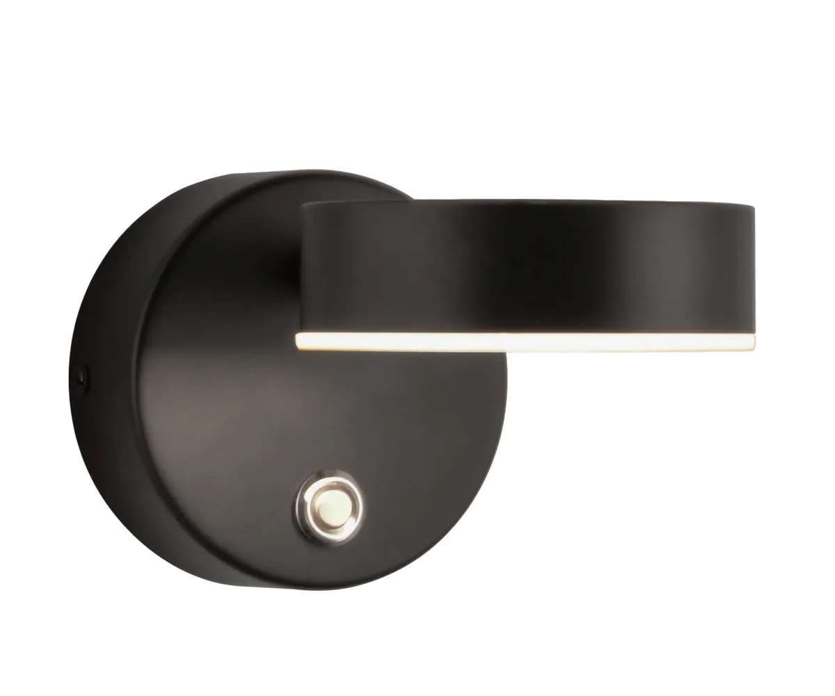 00023075 08450W,19 Бра Гайли черный — изображение 1