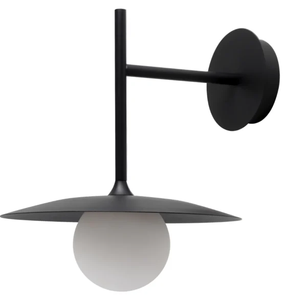 08469W-1,19 Настенный светильник Элисон черный