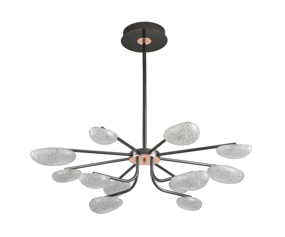 07693-12PA,29 Люстра димм. Юнни черный жемчуг — изображение 1