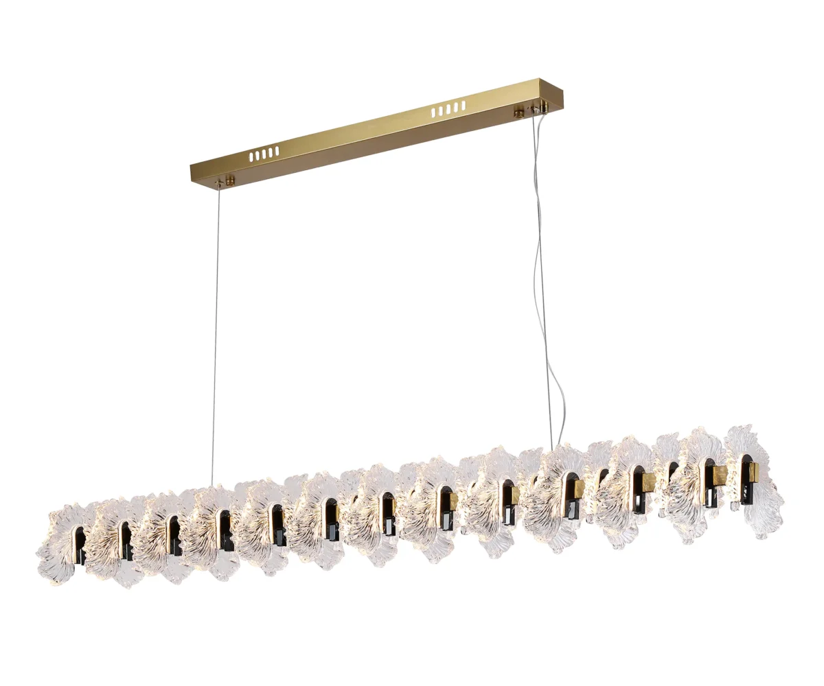 00023511 07695-120L,36-29 Люстра Мару латунь/черный жемчуг — изображение 1