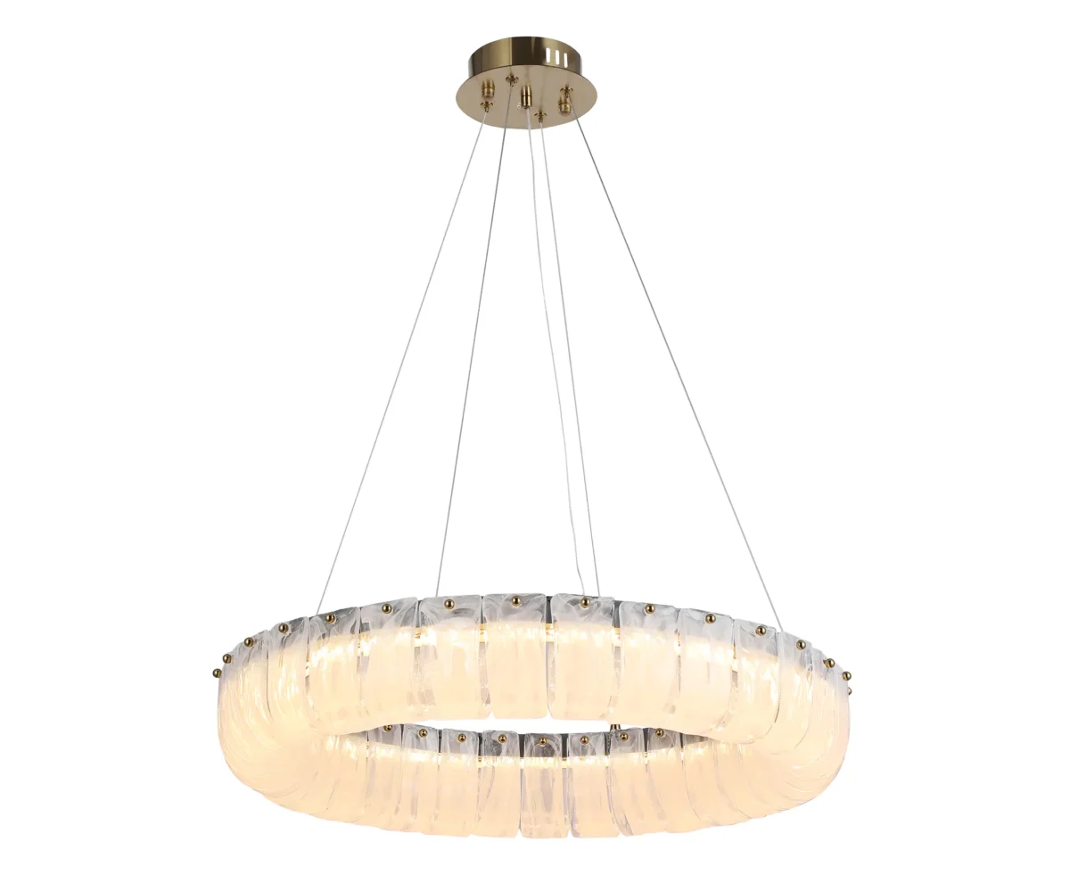 00023517 07599-60,36 Люстра Гэлли латунь — изображение 1