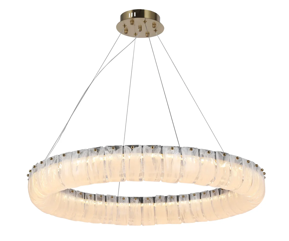 00023518 07599-80,36 Люстра Гэлли латунь — изображение 1