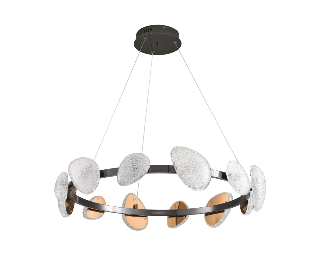 07693-12A,29 Люстра димм. Юнни черный жемчуг — изображение 1