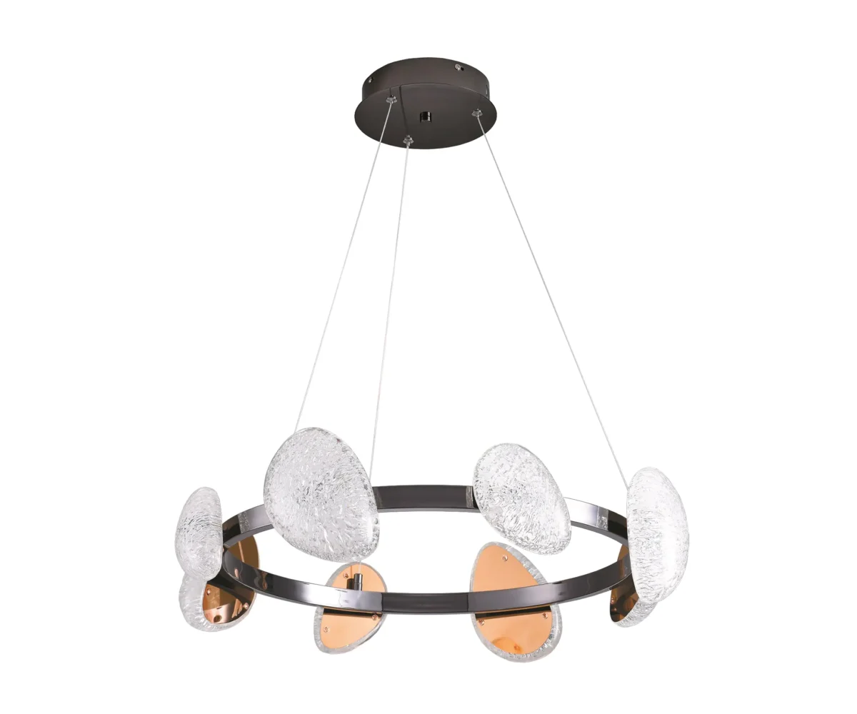 07693-8A,29 Люстра димм. Юнни черный жемчуг — изображение 1