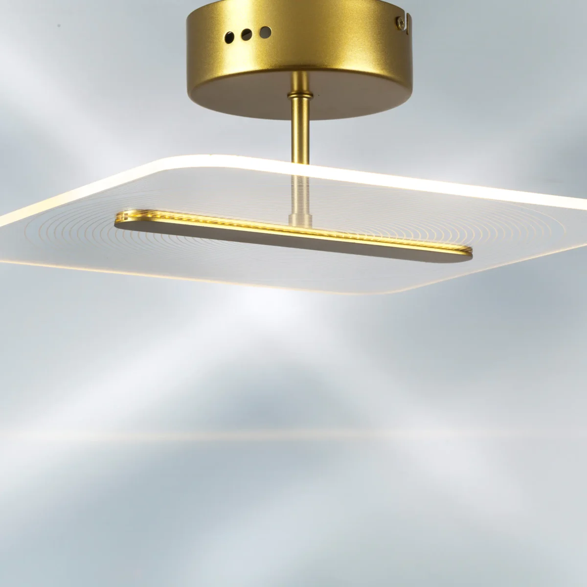 738043 Люстра ACRILE 14W LED 1236LM 120G ЗОЛОТО 3000K — изображение 3