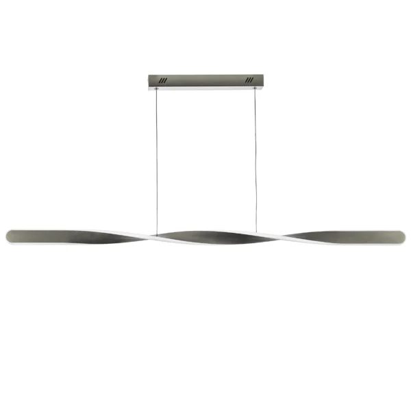 615099 Люстра TORINO 42W LED 1890LM ВОРОНЁНАЯ СТАЛЬ 3000K