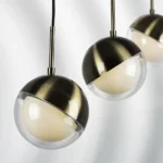 815511 Люстра DAFNE 1х5W(led) G9 ЛАТУНЬ/ПРОЗРАЧНЫЙ — изображение 3