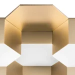 750161 Люстра потол FAVO LED-80W 3840LM Satin Gold 3000K — изображение 3