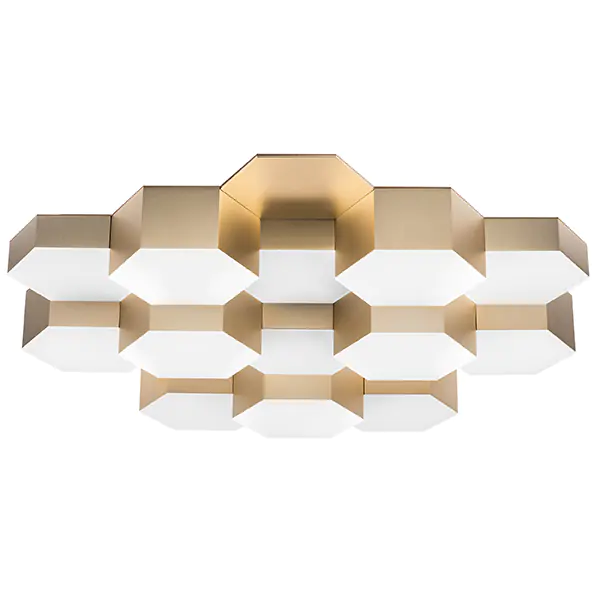 750161 Люстра потол FAVO LED-80W 3840LM Satin Gold 3000K