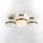 812111 Люстра GLOBO 1х40W E14 antique bronze/white — изображение 4