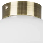 812111 Люстра GLOBO 1х40W E14 antique bronze/white — изображение 7