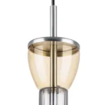 814003 Люстра BELLE LED 1х8W 450LM АЛЮМИНИЙ/МУЛЬТИКОЛОР 3000K — изображение 5