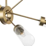 690063 Люстра CROTONE 6х40W E14 ШАМПАНЬ/ПРОЗРАЧНЫЙ — изображение 3