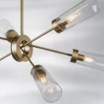 690063 Люстра CROTONE 6х40W E14 ШАМПАНЬ/ПРОЗРАЧНЫЙ — изображение 7