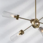 690063 Люстра CROTONE 6х40W E14 ШАМПАНЬ/ПРОЗРАЧНЫЙ — изображение 8