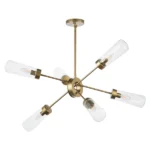 690063 Люстра CROTONE 6х40W E14 ШАМПАНЬ/ПРОЗРАЧНЫЙ