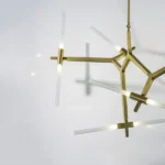 742103 Люстра STRUTTURA 10х6W (led) G9 ЗОЛОТО МАТОВЫЙ — изображение 2