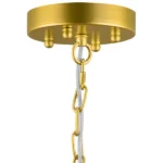 742103 Люстра STRUTTURA 10х6W (led) G9 ЗОЛОТО МАТОВЫЙ — изображение 9