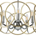 713053 Люстра REGOLO 5х40W E14 ХРОМ/ЗОЛОТО — изображение 8