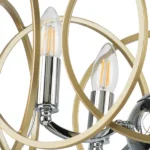 713053 Люстра REGOLO 5х40W E14 ХРОМ/ЗОЛОТО — изображение 10