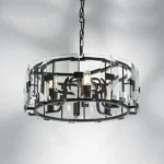 713267 Люстра NOVARA 6x40W E14 ЧЕРНЫЙ МАТОВЫЙ — изображение 2