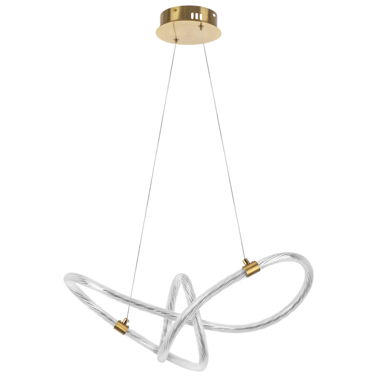 737503 Люстра CORINTO 35W LED 3007LM 360G ЗОЛОТО DIM 3000-6000K — изображение 1