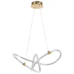 737503 Люстра CORINTO 35W LED 3007LM 360G ЗОЛОТО DIM 3000-6000K