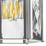 722014 Люстра LIMPIO 1х40W E27 ХРОМ/ПРОЗРАЧНЫЙ — изображение 4