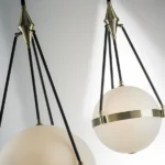 816047 Люстра MODENA 4х40W E27 ЛАТУНЬ/ЧЕРНЫЙ/БЕЛЫЙ — изображение 7