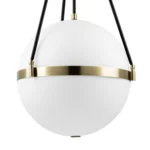 816047 Люстра MODENA 4х40W E27 ЛАТУНЬ/ЧЕРНЫЙ/БЕЛЫЙ — изображение 5