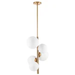 815053 Люстра CROCO 5х40W E14 ЛАТУНЬ