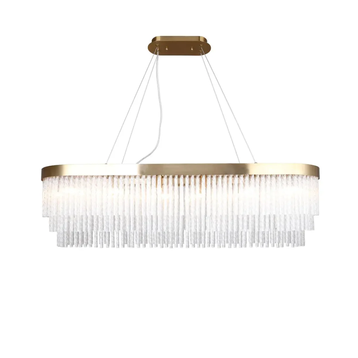 4189-14P, подвесная люстра, L1000xW300xH350/1300, 14xG9x40W, excluded — изображение 1